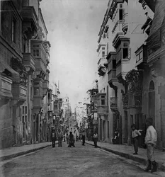 Strade San Paolo, Valletta, c.1880-83
